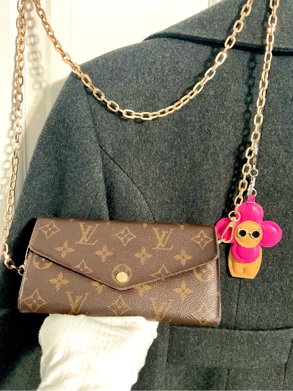 ✅AUTHENTIC LV Monogram Envelope LONG WALLET LOUIS VUITTON